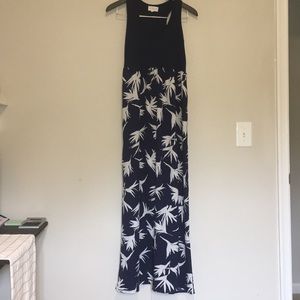 Long Navy Dress